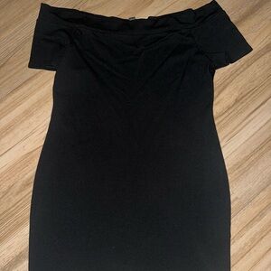 Forever 21 Plus Off-Shoulder Black Bodycon Dress – Size 3X